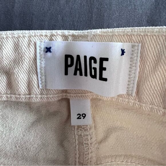 Paige Echo Park Denim Cut Off Shorts Size 29 - Picture 5 of 5